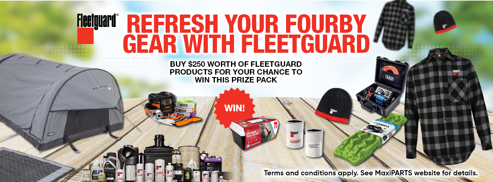 Fleetguard Giveaway November/December 2025
